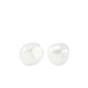 Perlas de agua dulce de imitación 4x4mm - Blanco